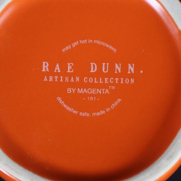 Rae Dunn TRICK OR TREAT Pumpkin Coffee Mug - Picture 3 of 3